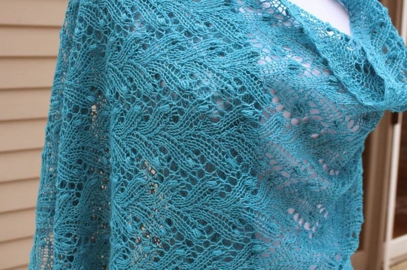 All Knitted Lace: January Estonian Lace Shawl - pattern