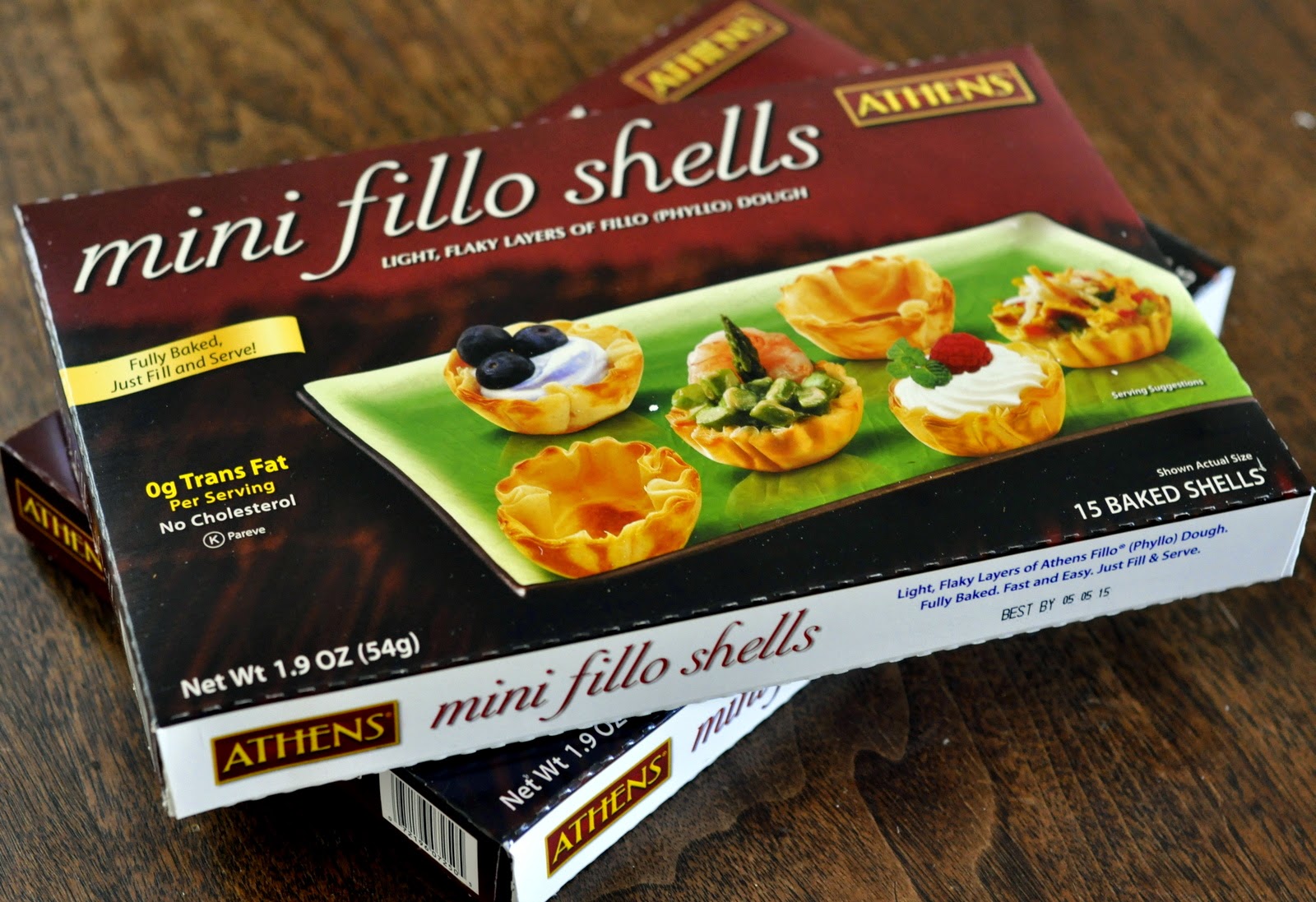 Athens Mini Fillo Shells | Taste As You Go