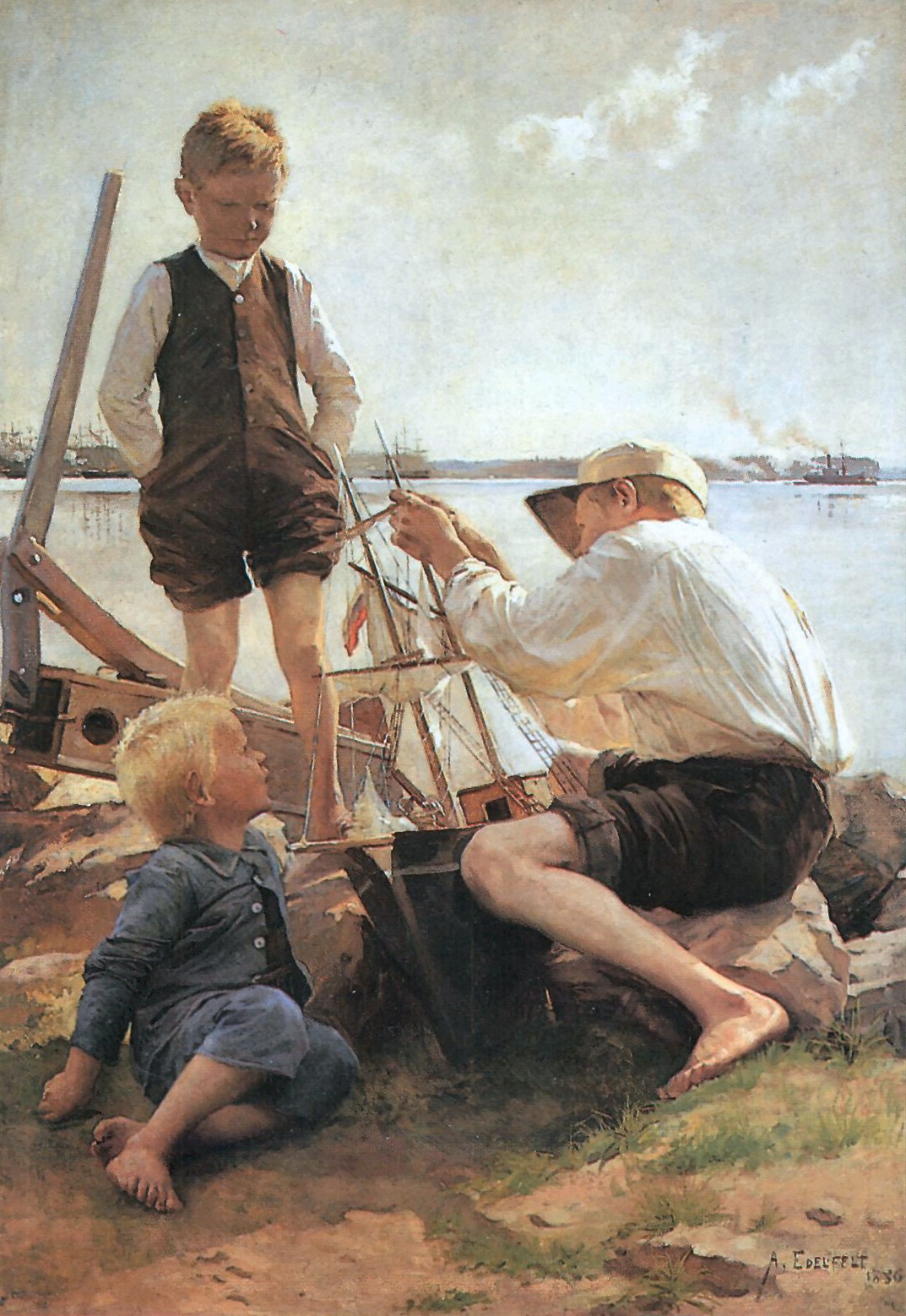 Albert Edelfelt | Realist / Plein air painter | Tutt’Art@ | Pittura