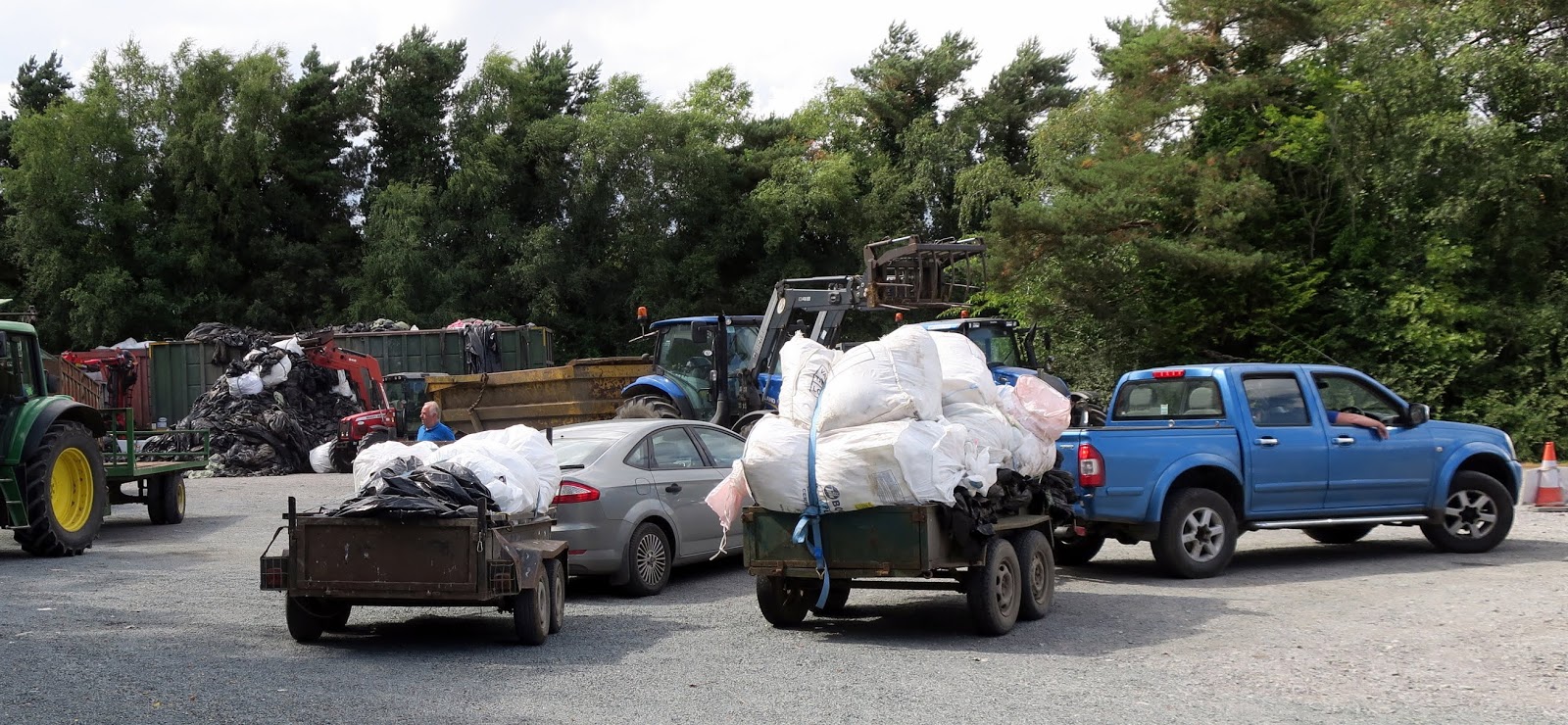Kilcullen Diary Agri plastic waste collected today but where will it go?