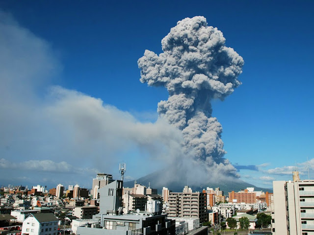 Vulcão SakuraJima - Japão