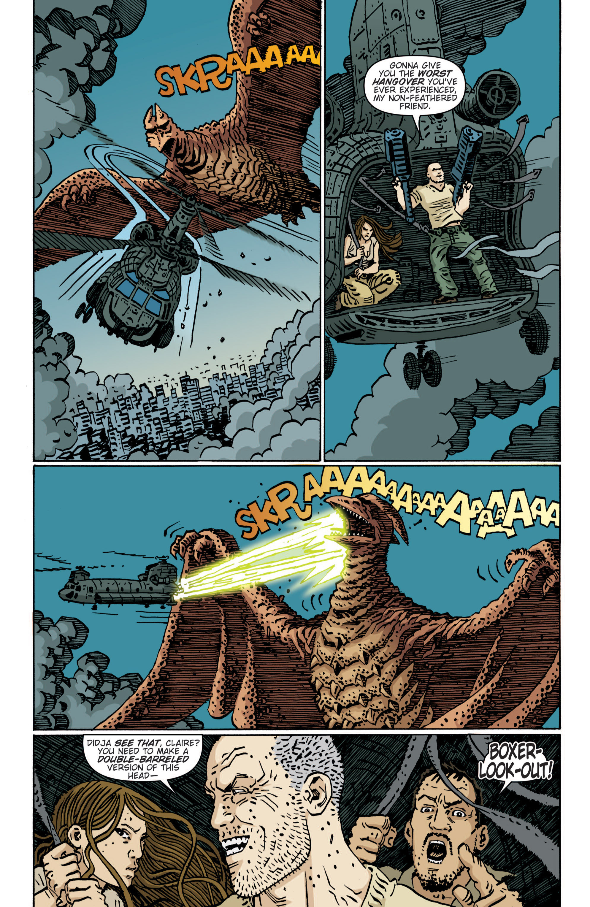 Read online Godzilla (2012) comic -  Issue #4 - 7