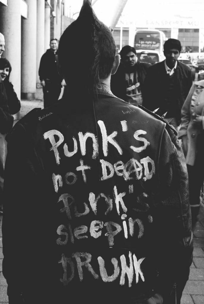 Punk S Not Dead Punk S Sleepin Drunk The Art Of Punk Jackets From