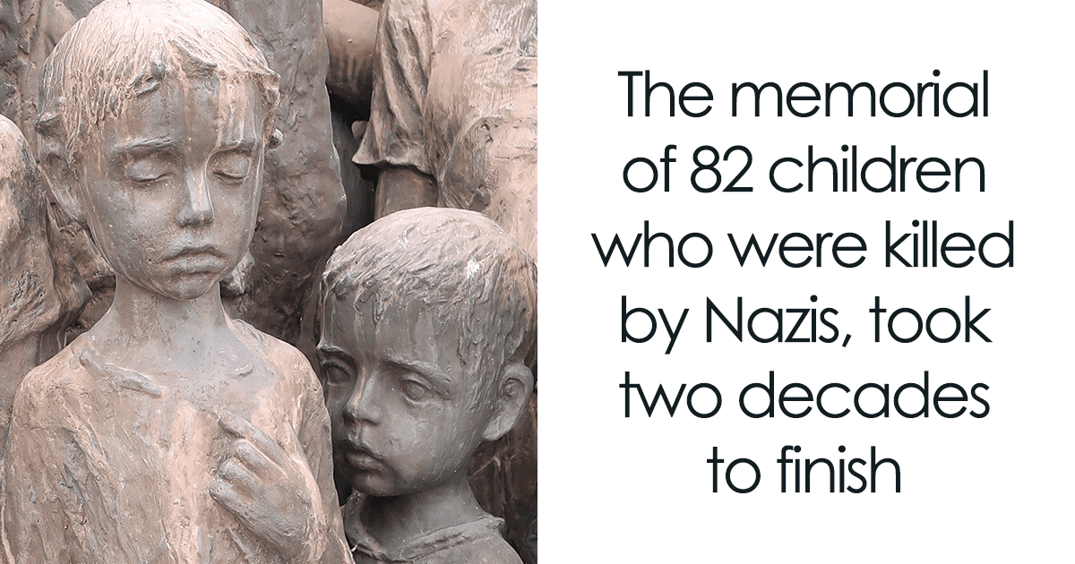 Haunting Sculpture Honors 82 Kids That Were Handed Over To The Nazis And Murdered