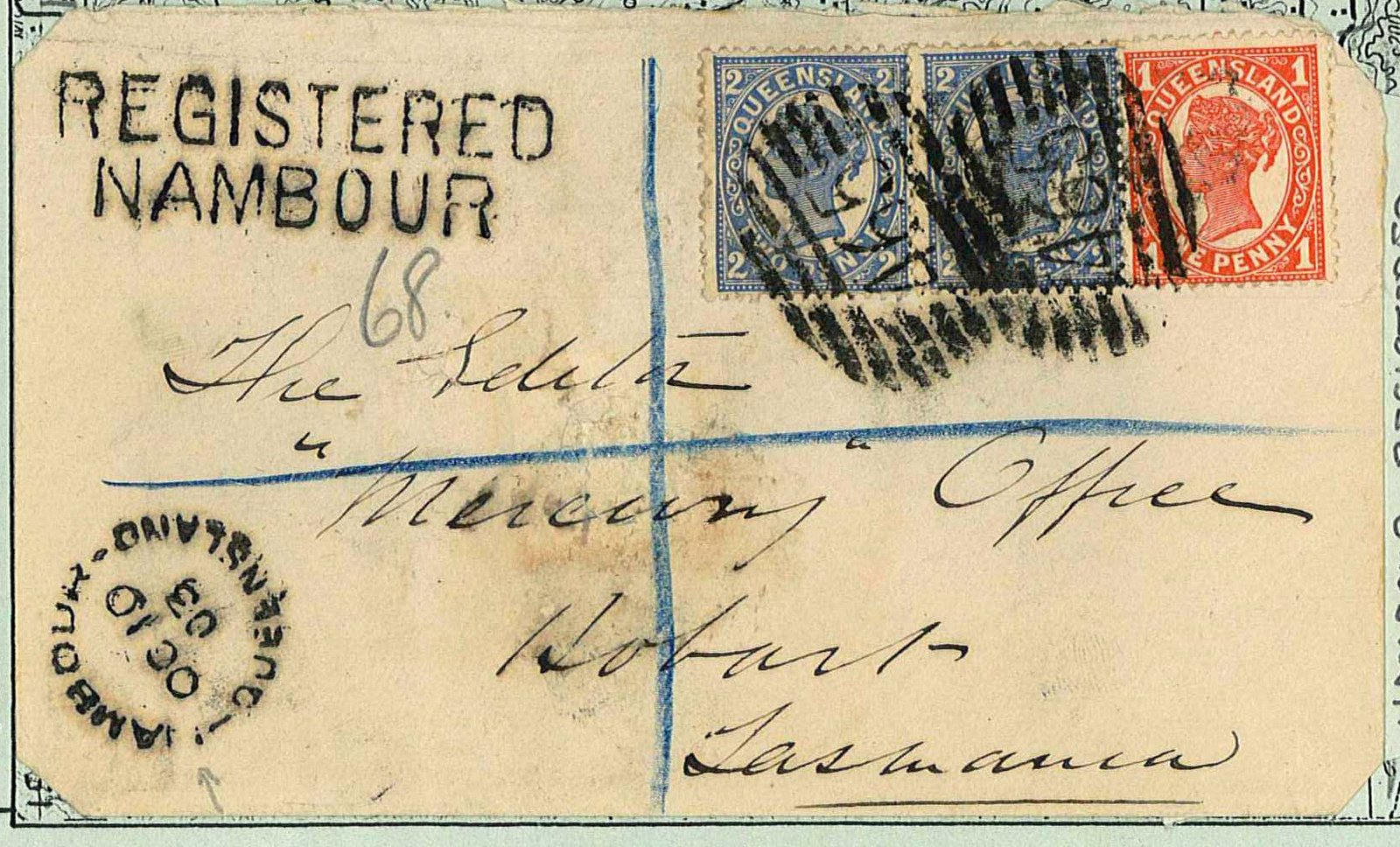 Queensland Catalog of Registered Handstamps and Labels Nambour