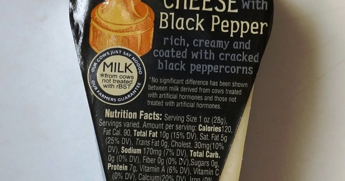 Exploring Trader Joe's Trader Joe's Toscano Cheese With Black Pepper