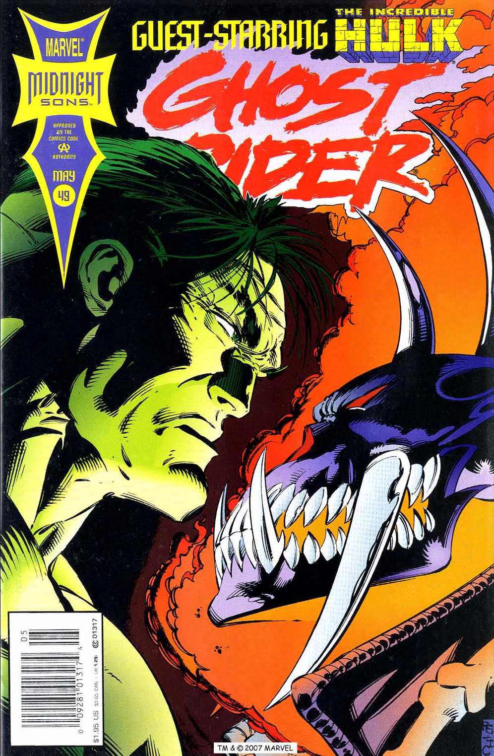 Read online Ghost Rider (1990) comic -  Issue #49 - 1