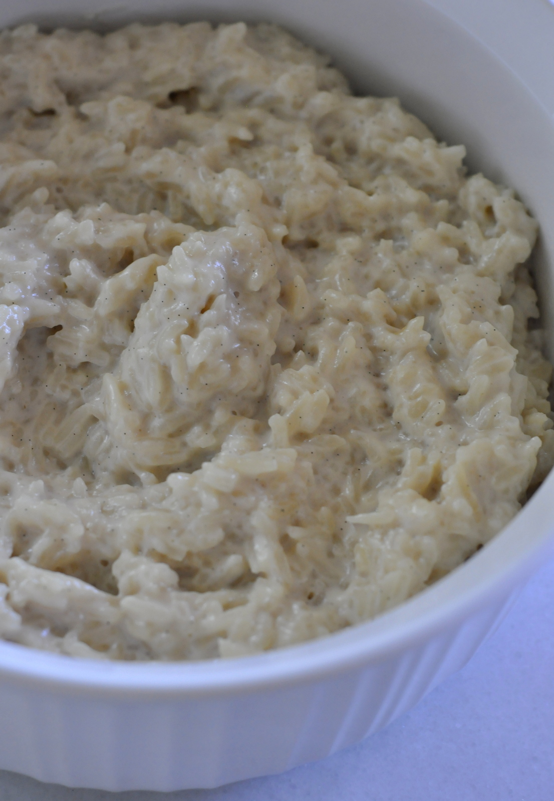 Vanilla Bean Basmati Rice Pudding