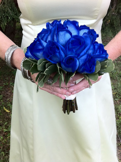 Beautiful in Blue Bridal Bouquet - Stein Your Florist Co.