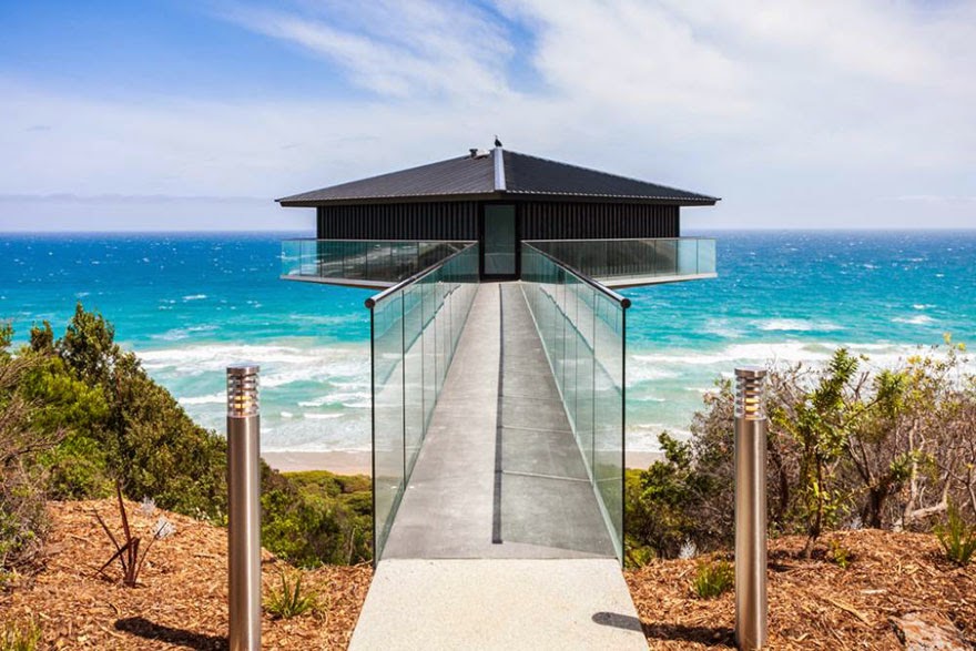Casa de descanso en la costa de Australia