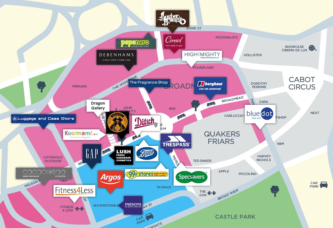 Bristol Shopping Quarter Summer of Great Offers Opal Wren