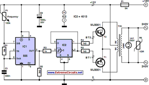 12V to 220V Inverter - Engineering Stuff-Projects,Books,Solutions