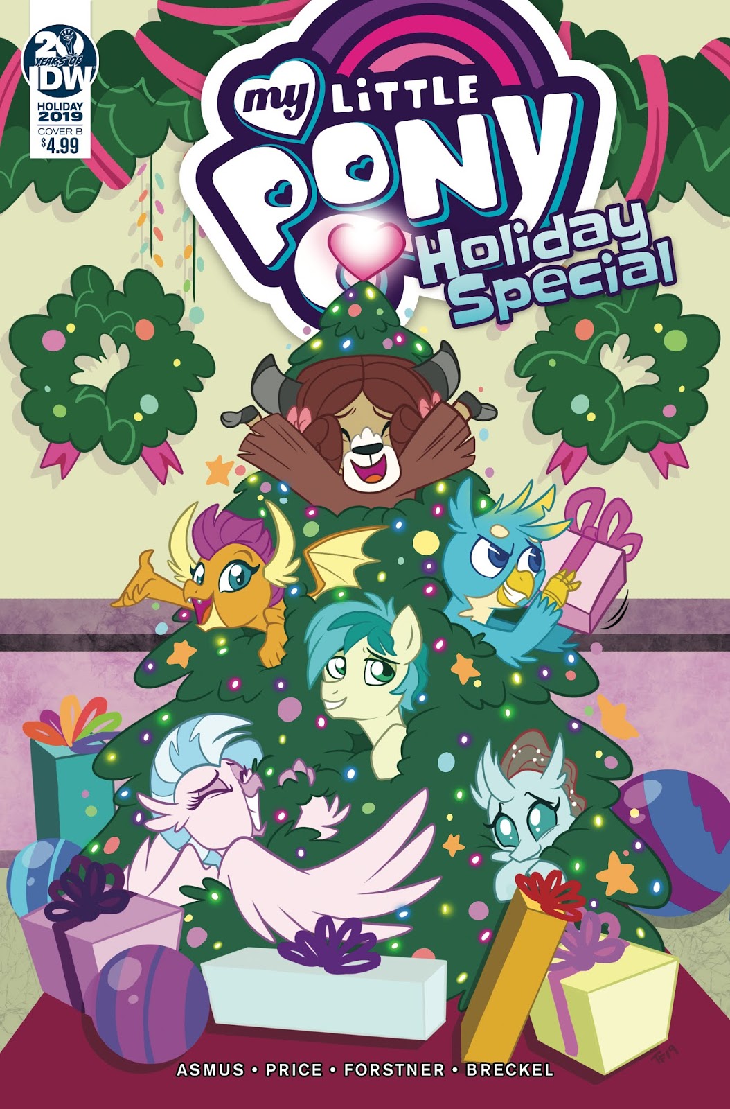 MLP Holiday Special Issue & 4 Comic Covers MLP Merch