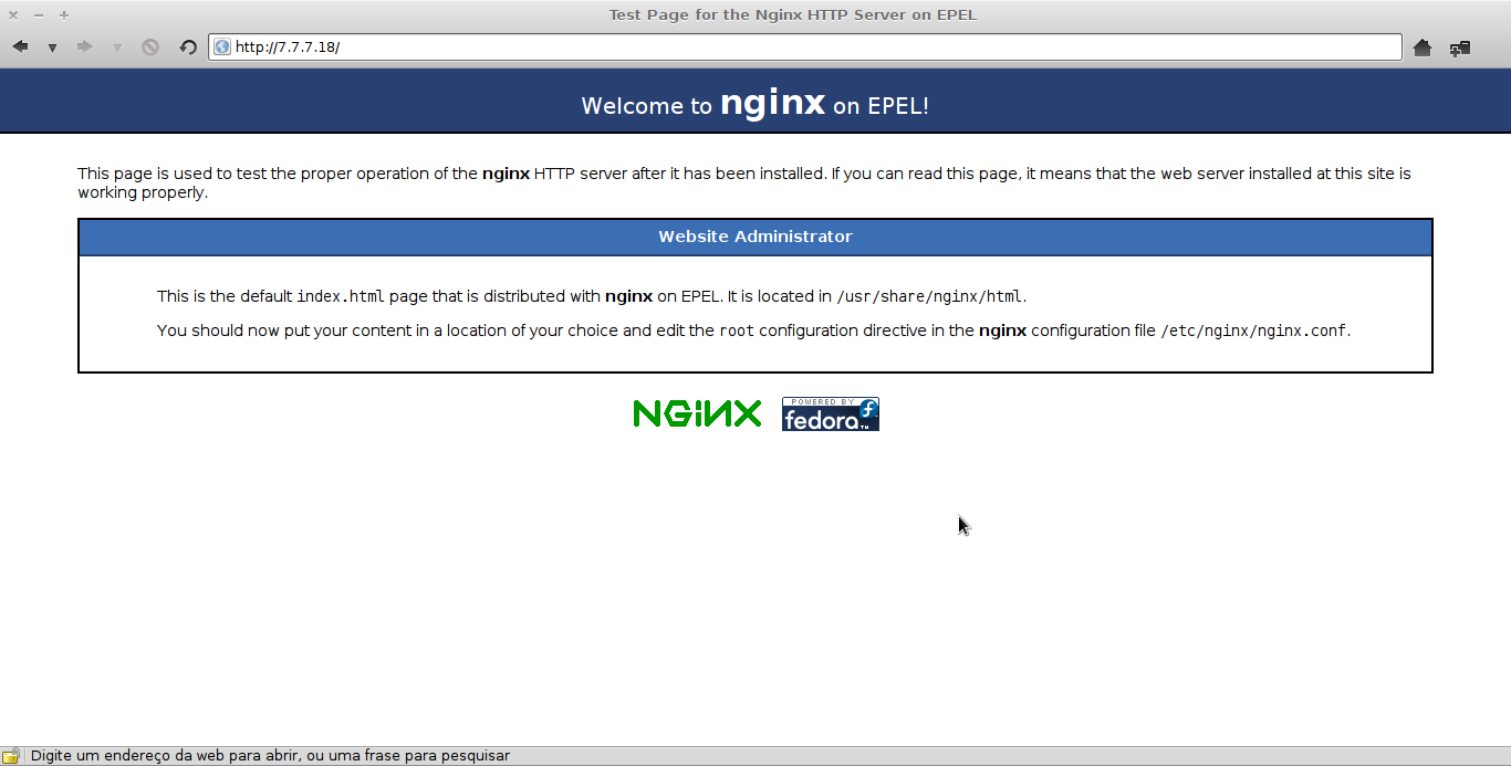 Source Code NGINX com PHP no CentOS