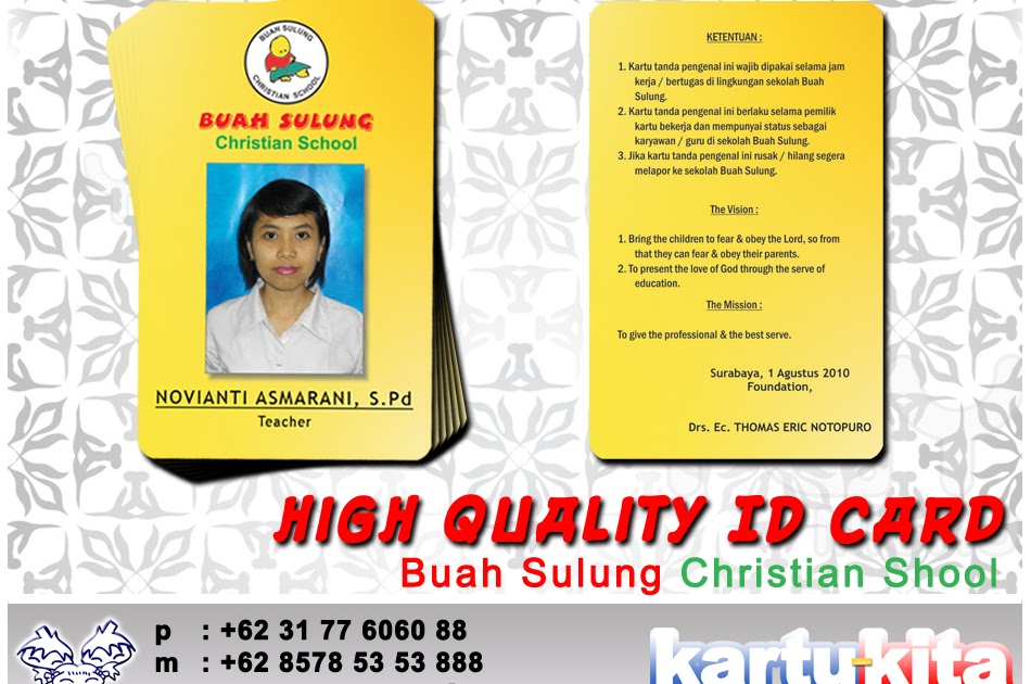 Contoh Id Card Pramuka Terpercaya