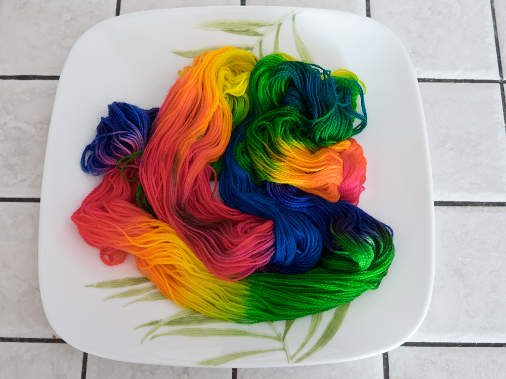 The Impatient Dyer How To Hand Painted Yarn