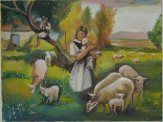 la viuda y su oveja fábula con moraleja, fábula de Esopo para niños 
