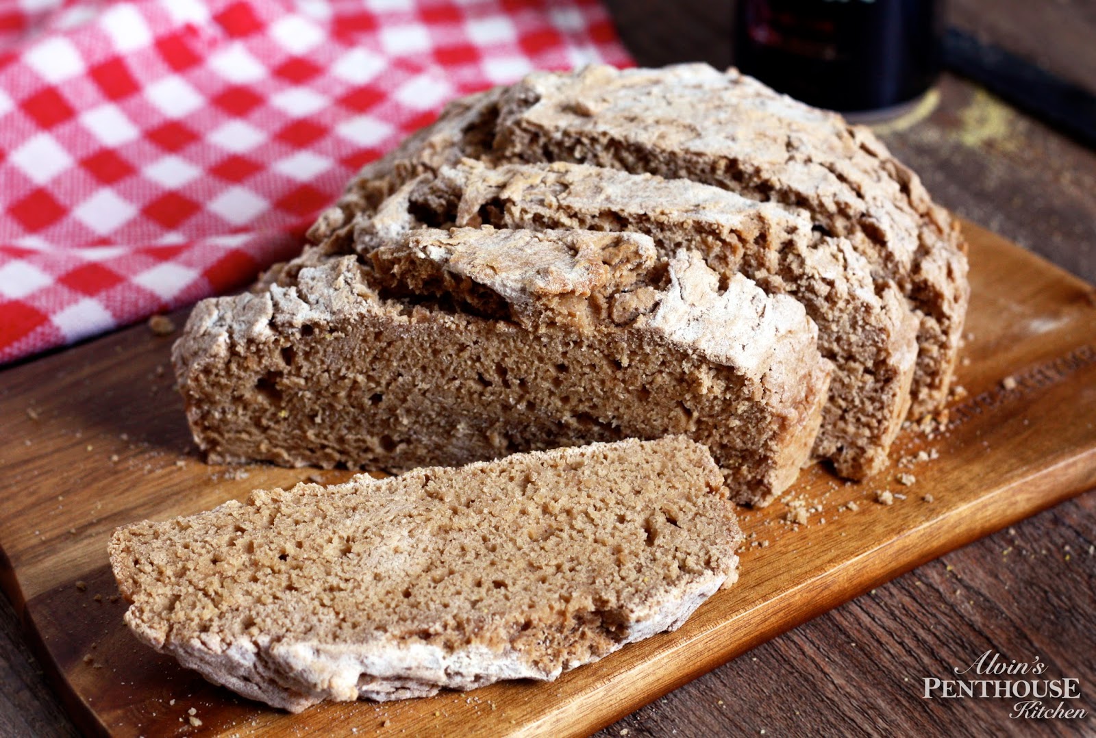 Alvin's Penthouse Kitchen Quick Rustic Stout Beer Bread 特快歐式黑啤麵包