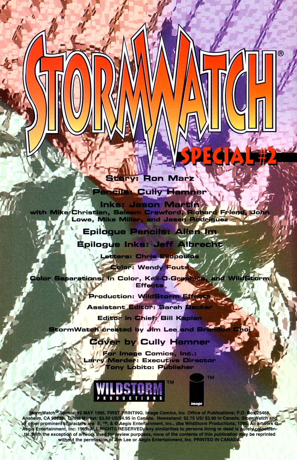 Read online Stormwatch (1993) comic -  Issue # _Special 2 - 2