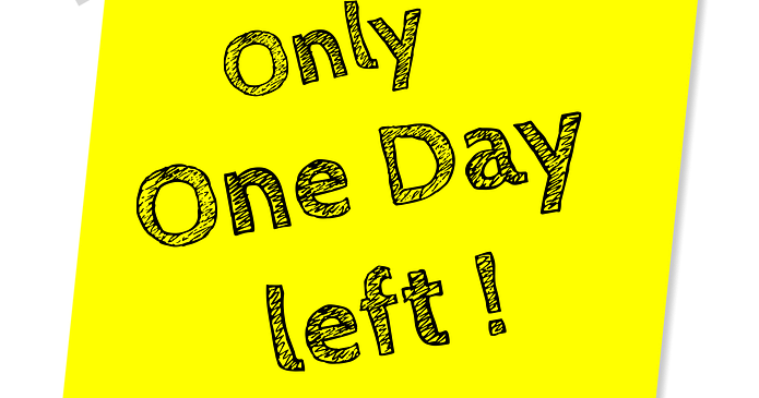 Tomorrow is closed. Sorry we are closed. Tomorrow is closed. Tomorrow never comes 1977. The order is closed.