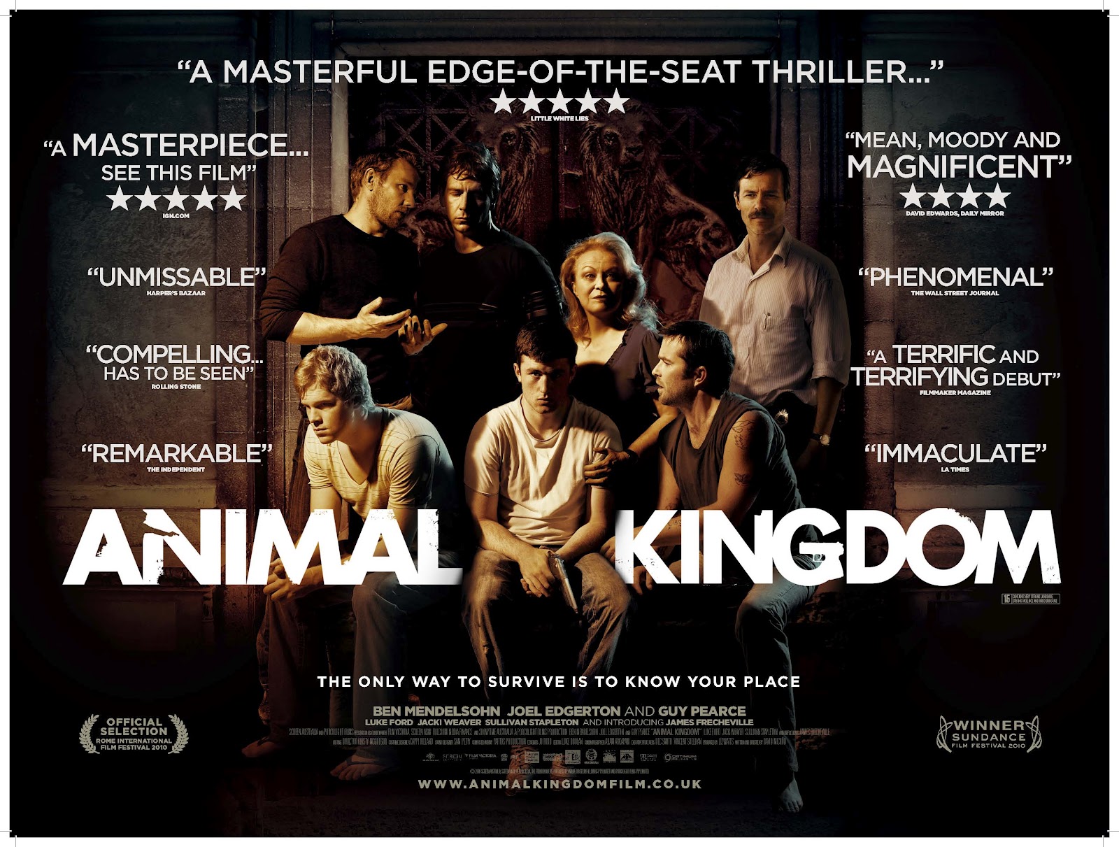 Animal Kingdom (2010) Movie Poster and DVD Cover Art