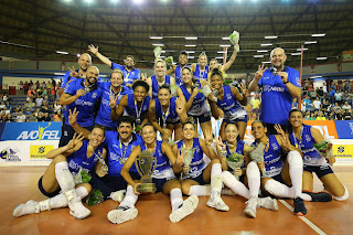 Osasco Campeão da Copa do Brasil Feminina de Voleibol de 2018