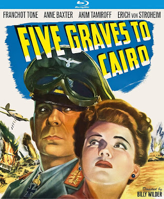Five Graves To Cairo 1943 Bluray