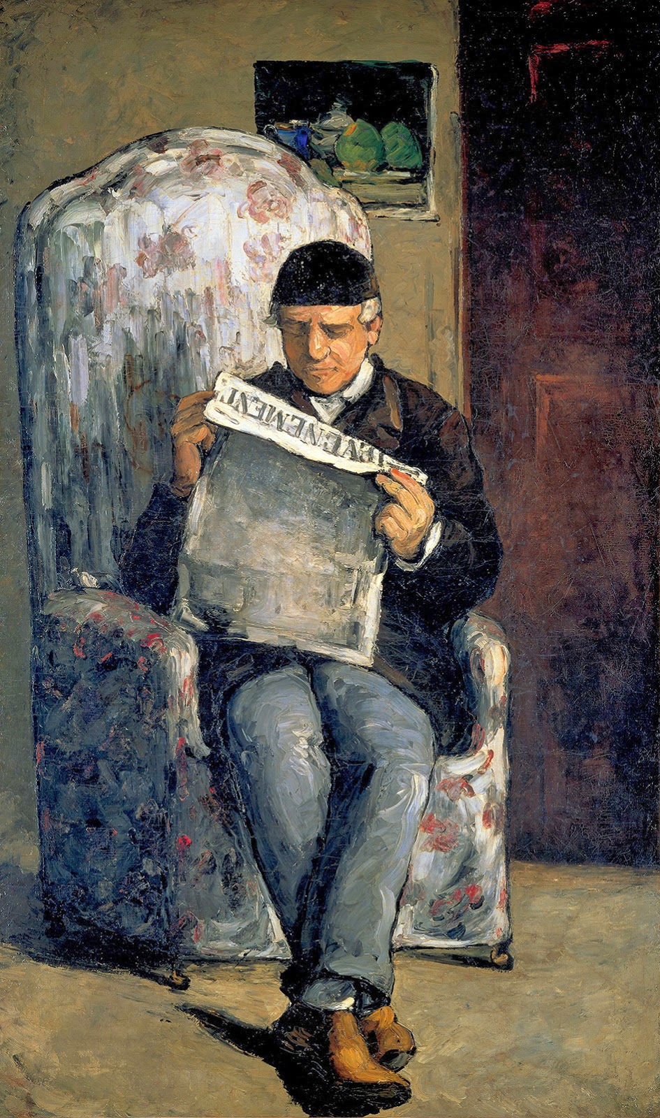 Paul Cézanne, Retrato del padre del artista (h.1866), National Gallery of Art, Washington Paul Cézanne, Retrato del padre del artista (h.1866), National Gallery of Art, Washington