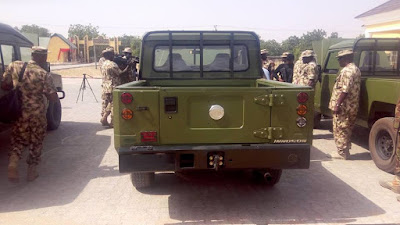 Buratai Receives Military Vehicles Made By Innoson Company. Photos Nikl6