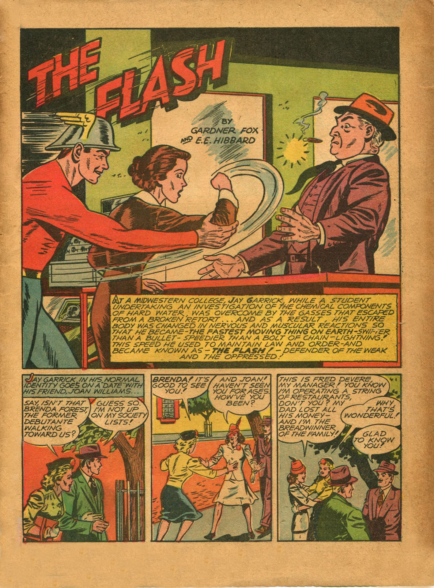 Read online Flash Comics comic -  Issue #18 - 3