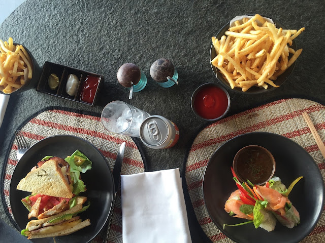 gluten-free lunch Room Service at Four Seasons Jimbaran Bay Bali 