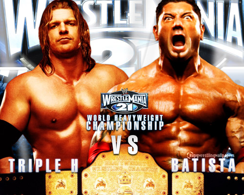 WrestleMania: Record of Triple H/HHH(Hunter Hearst ...