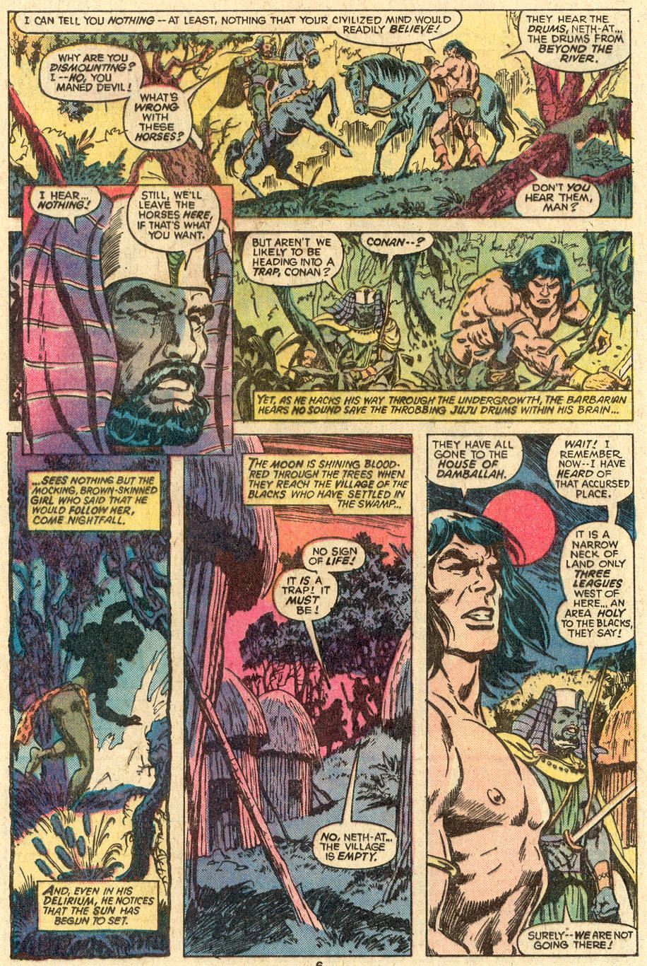 Read online Conan the Barbarian (1970) comic -  Issue #83 - 5