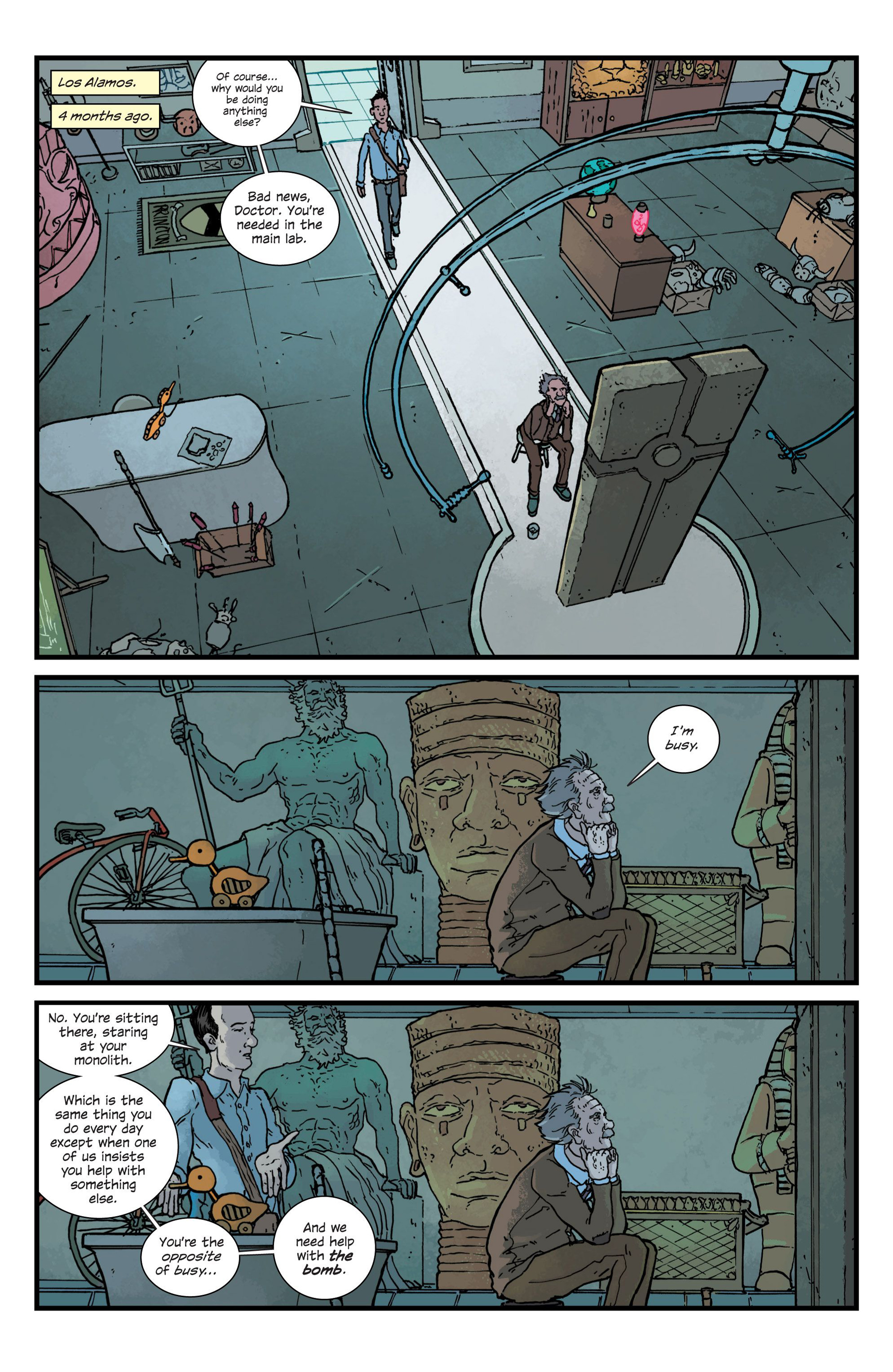 Read online The Manhattan Projects comic -  Issue #3 - 3