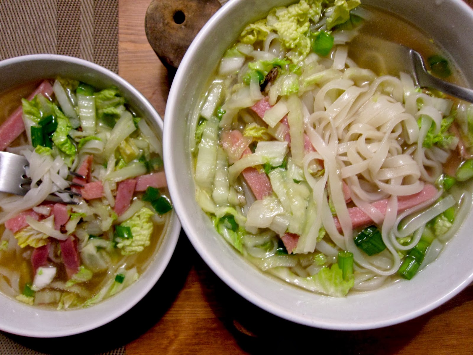 Makers and Bakers: Duck Week: Duck Soup with Rice Noodles