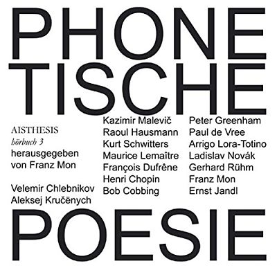 Arsonal Varios Artistas Phonetische Poesie