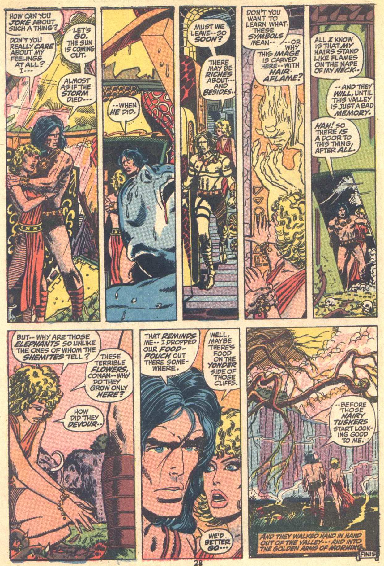 Read online Conan the Barbarian (1970) comic -  Issue #9 - 20