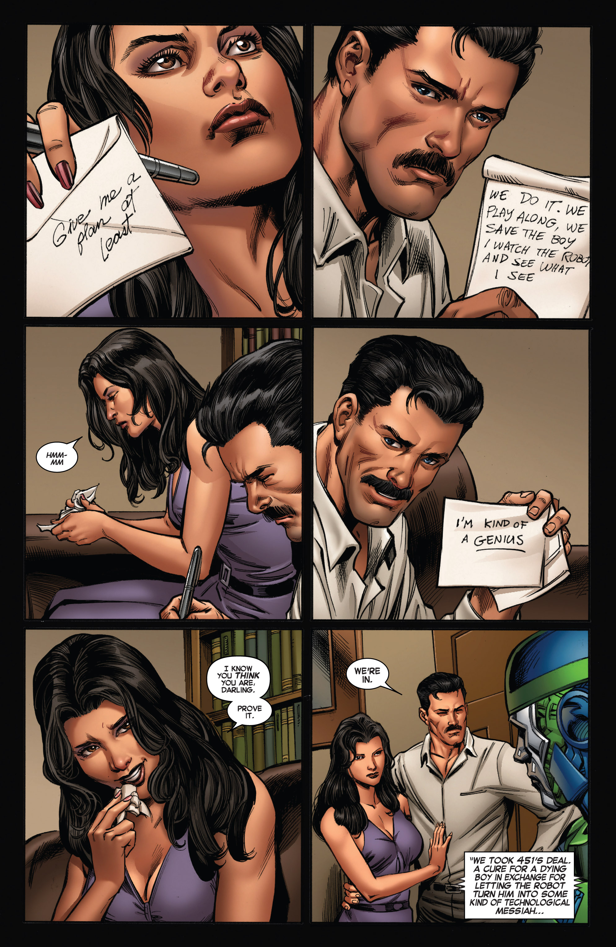 Read online Iron Man (2013) comic -  Issue #17 - 6