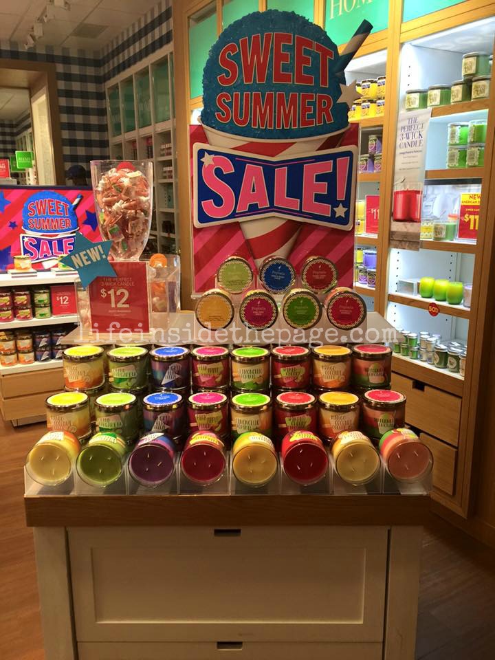 Life Inside the Page Bath & Body Works Sweet Summer Sale Floorset