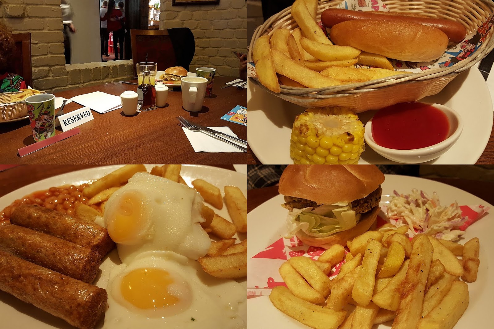 The Brick Castle Family Lunch review at Brewers Fayre, Stable Gate