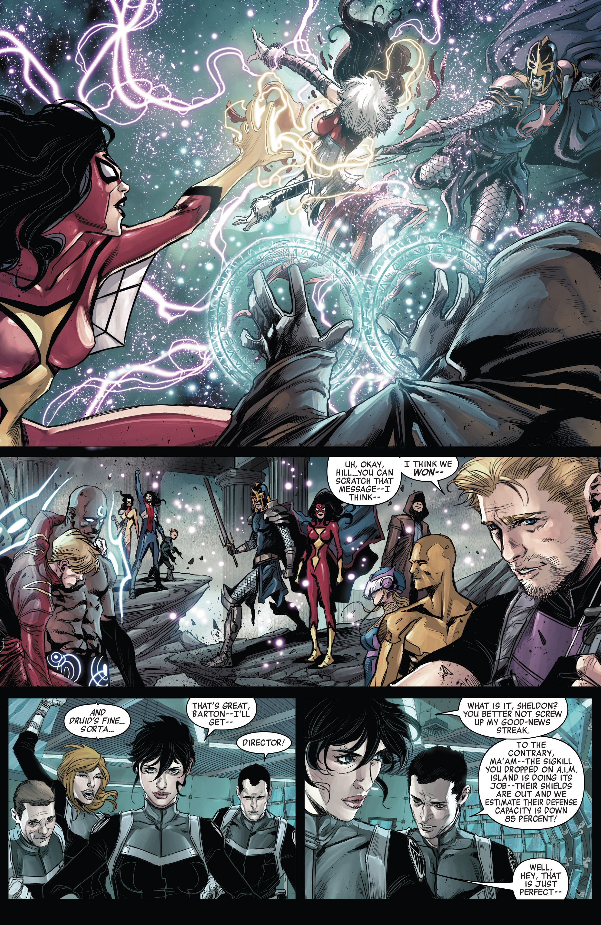 Read online Avengers World comic -  Issue #14 - 11