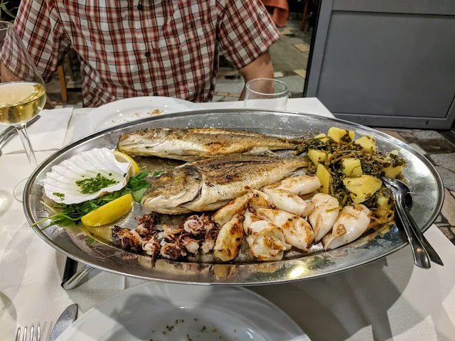 Where to eat in Piran Slovenia: Gostišče "Pirat"