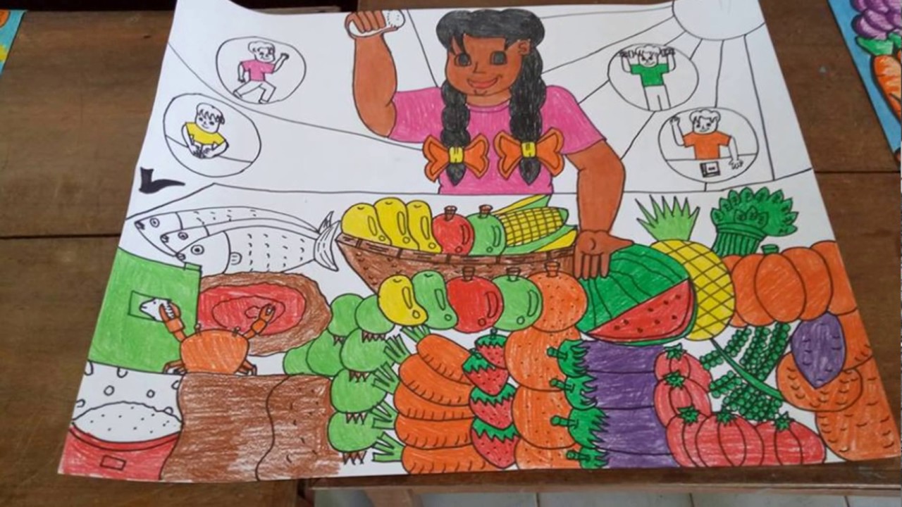 poster making nutrition month - philippin news collections