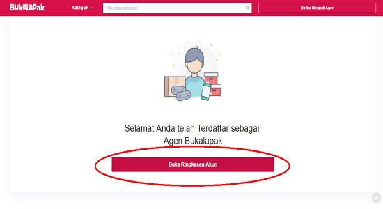 Agen Bukalapak Gratis