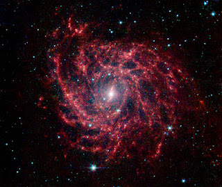 telescopio spitzer Galaxia IC 342