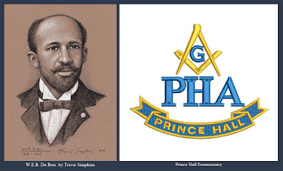 W.E.B. Du Bois. Co-Founder of the NAACP. Prince Hall Freemason. by Travis Simpkins