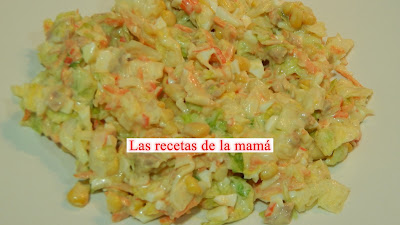 Receta muy rápida de ensalada muy fresca