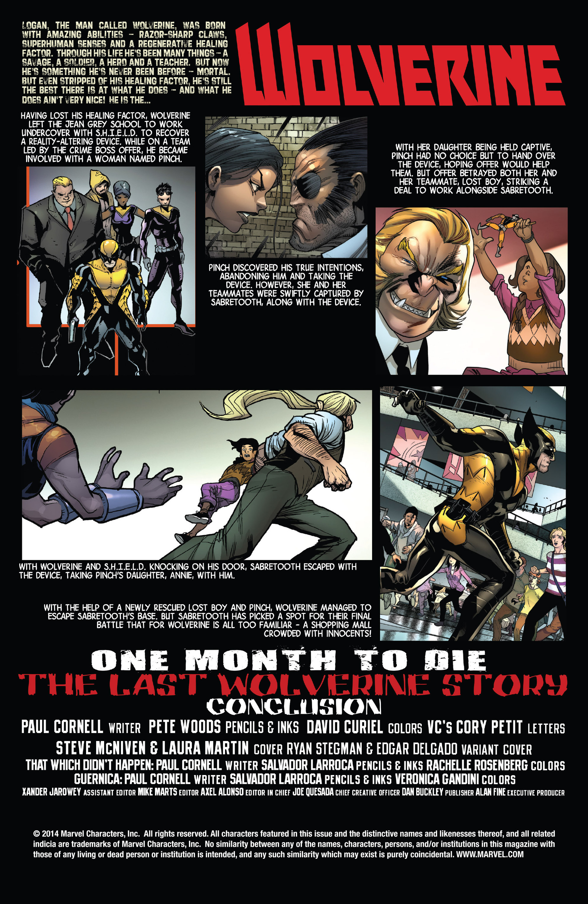 Read online Wolverine (2014) comic -  Issue #12 - 2