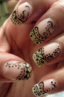 Nail Talez & More!: Mehndi Nails