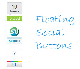 Add Floating Social Media Sharing Buttons To Blogger